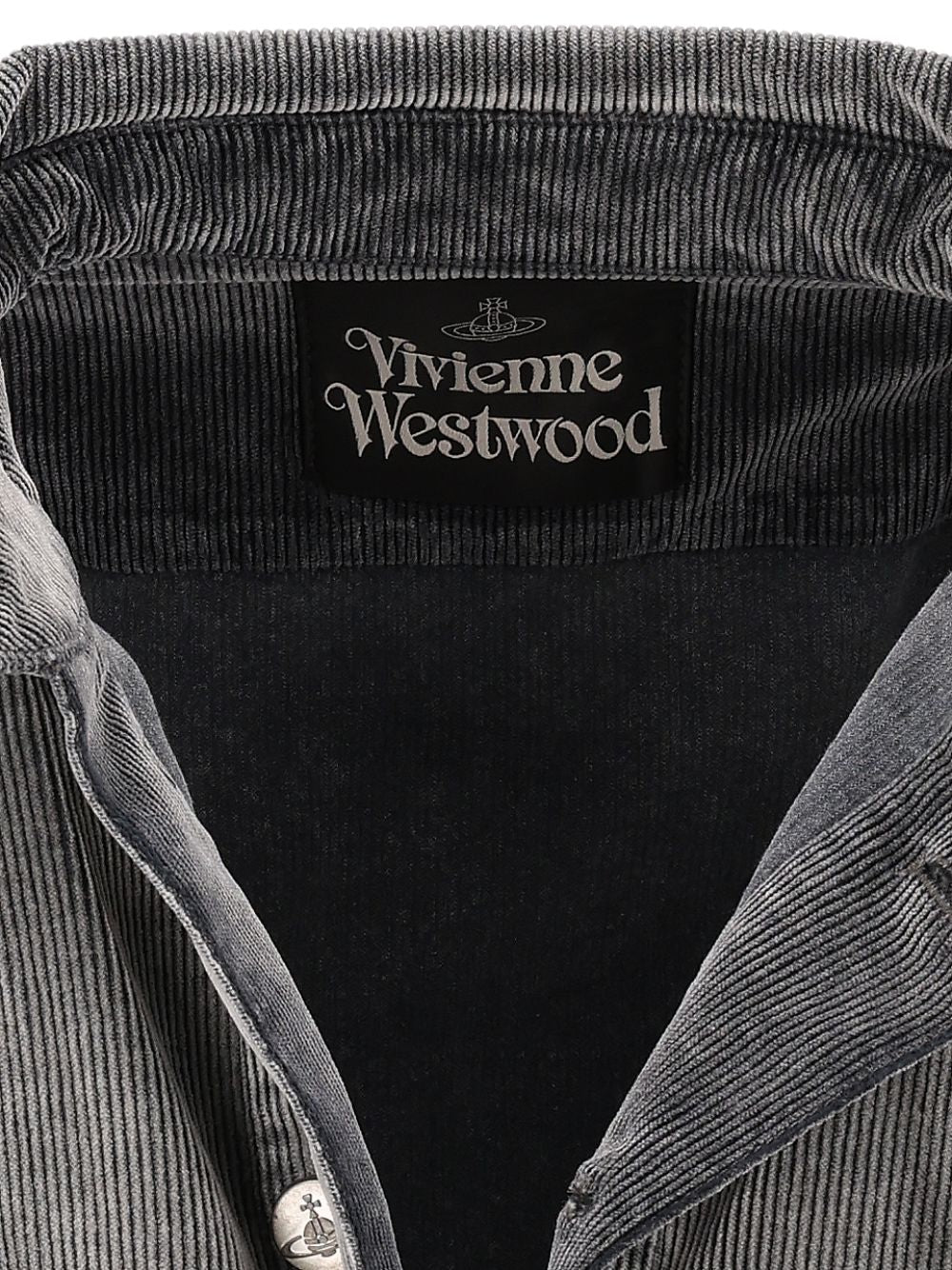 Vivienne Westwood Broad Denim Jacket Giacche - Grey | 8ca1d91cf77a7a0267c5c2ca36c48ddb2db72f6b