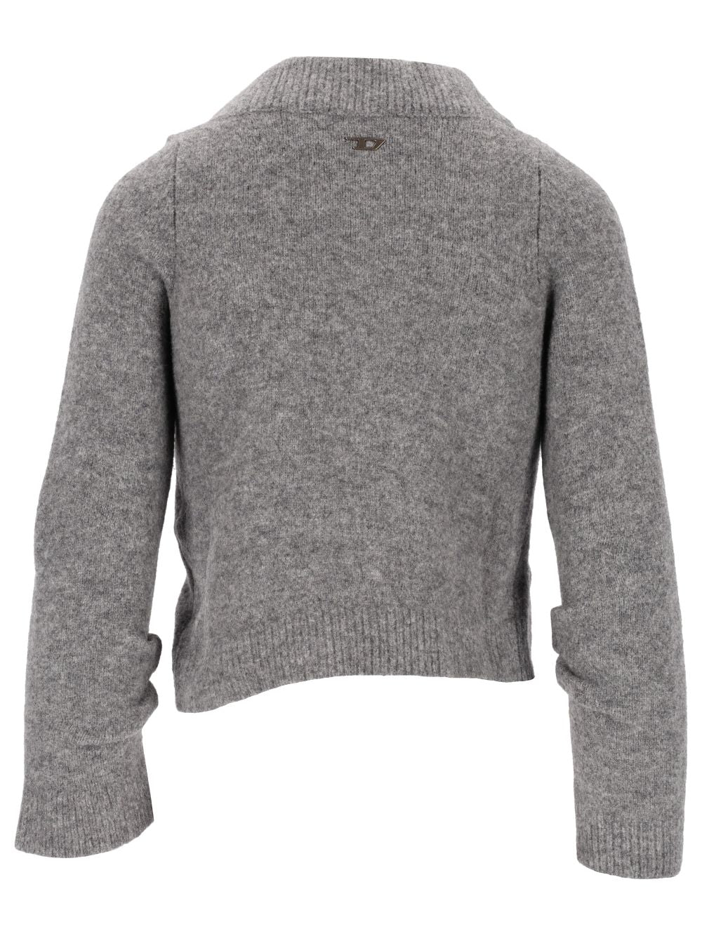 Diesel M-Ava Blend Cardigan Knitwear - Grey | 53fe3f229854957a59444ce669a995ef3636bbda