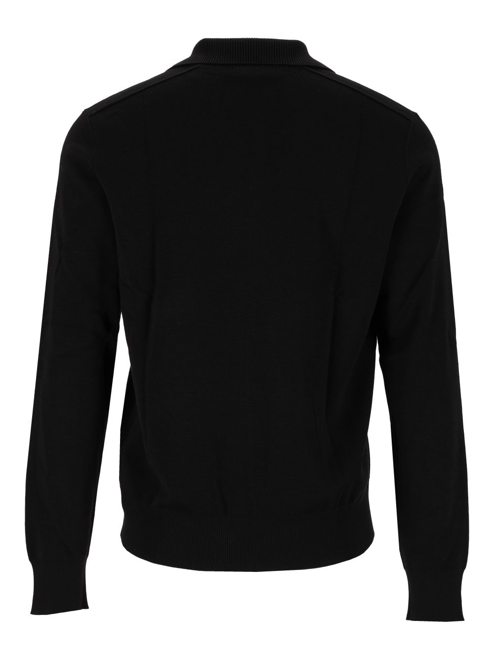 Burberry Cameron Wool Half-Zip Sweater Knitwear - Nero | ffda07aa793ece6b7da6f869a38d40a47896fd2f