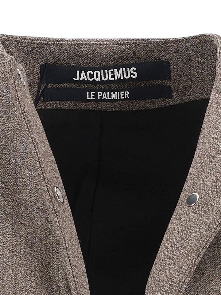 Jacquemus La Veste Palmier Giacche - Marrone | e02ffc37e34d709a0c226c122b2e1430ea917b41