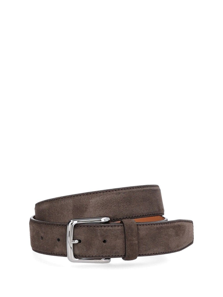 Tod'S Suede Belt Cinture - Marrone | f208f2b408cea962df779256db3bc6e88f1f95bf