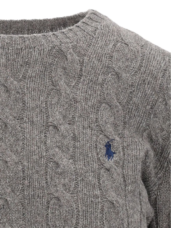 Polo Ralph Lauren Julianna-Long Sleeve-Pullover Strickwaren Weiß