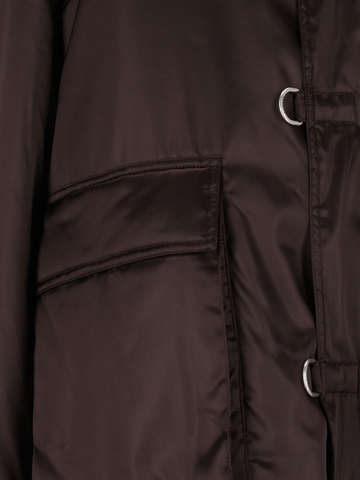 Durazzi Milano Puffer Coat Jacken Braun