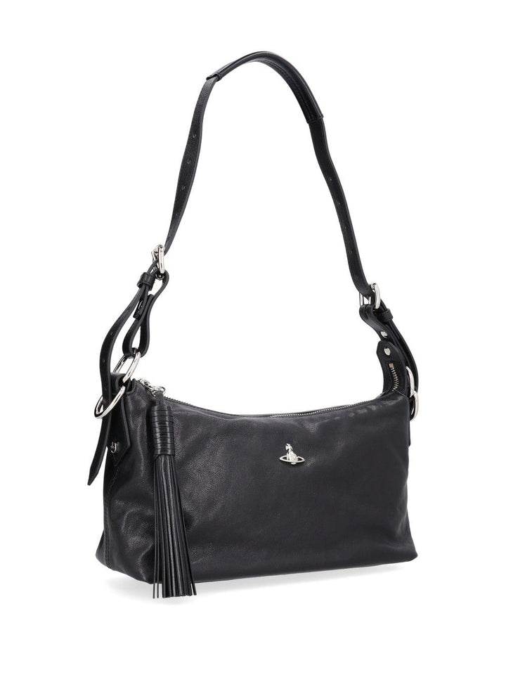 Vivienne Westwood Emma Shoulder Bags - Nero | aa00d31a3801cf2dd2aa927c6f6a828b82ae3230
