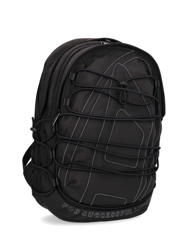 Diesel Tech-D Technical Backpack Zaini e Valigie - Nero | f35ca6a698a9615b9c7ee301e695cb51870ec610