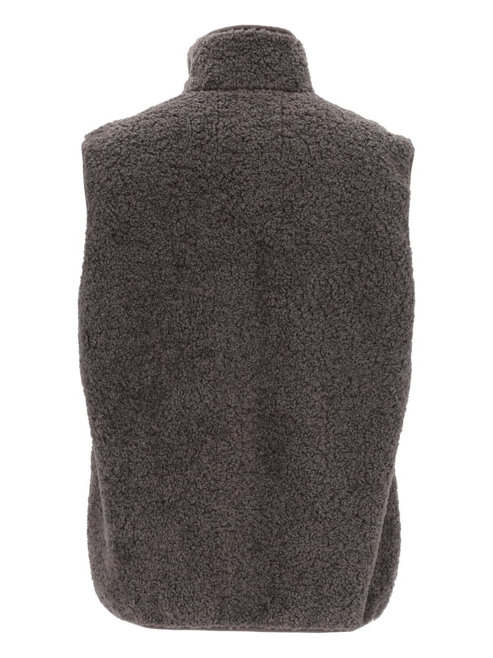 Maison Kitsuné Fleece Sleeveless Chaquetas Gris