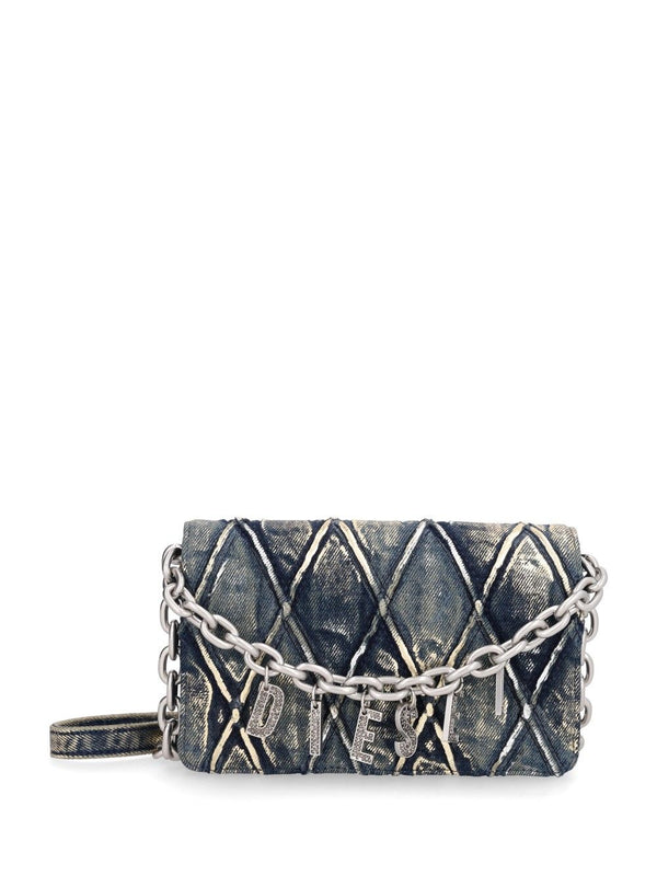 Wallet On Chain Handbags Blue