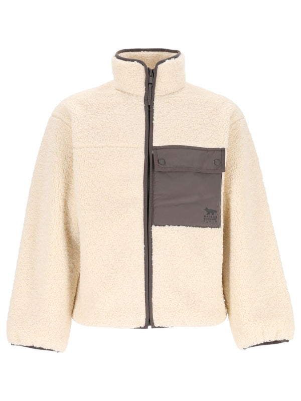 Fleece Chaquetas Beige