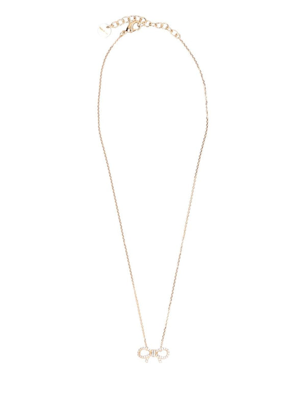 Collane Bow Strass Gioielli Oro