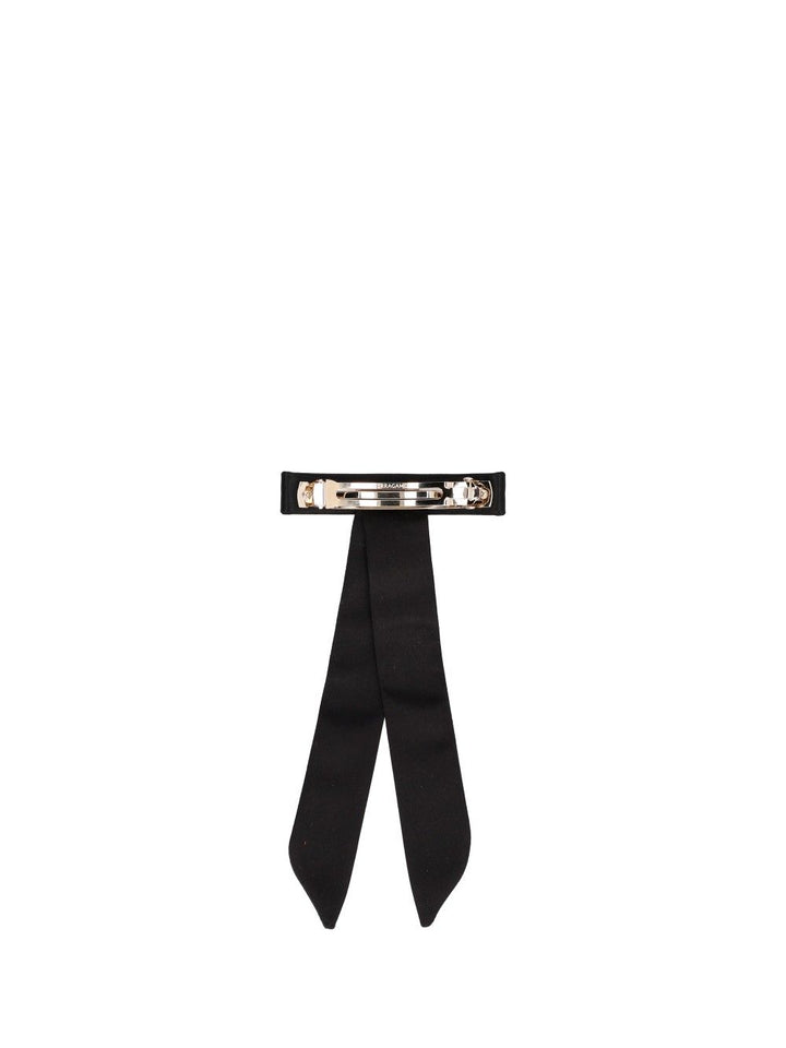 Ferragamo Fermaglio Bow Accessori per capelli - Nero | b135932f619d09cdbe173622d2a7126c9a65abec