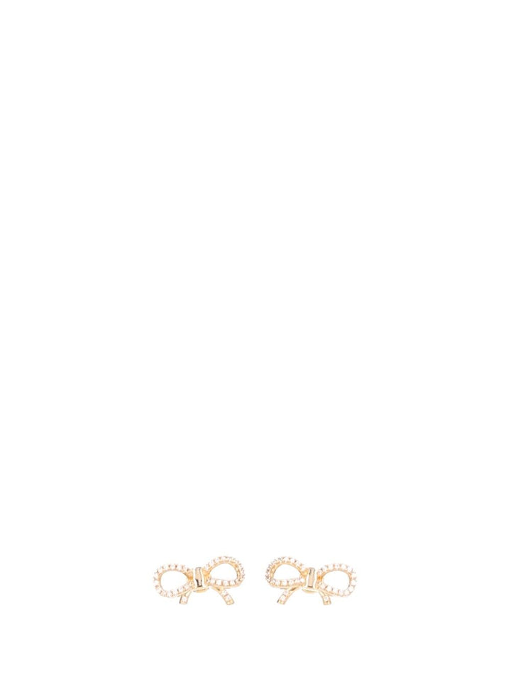 Ferragamo Crystal Bow Earrings Gioielli - Oro | fabfb95adb9adae4ad20564745b574809004d7e3