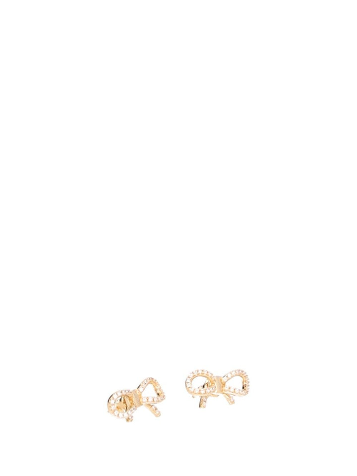 Ferragamo Crystal Bow Earrings Gioielli - Oro | d98696e949ec4cc8e4b6d3b82c06e9edb14c93cc