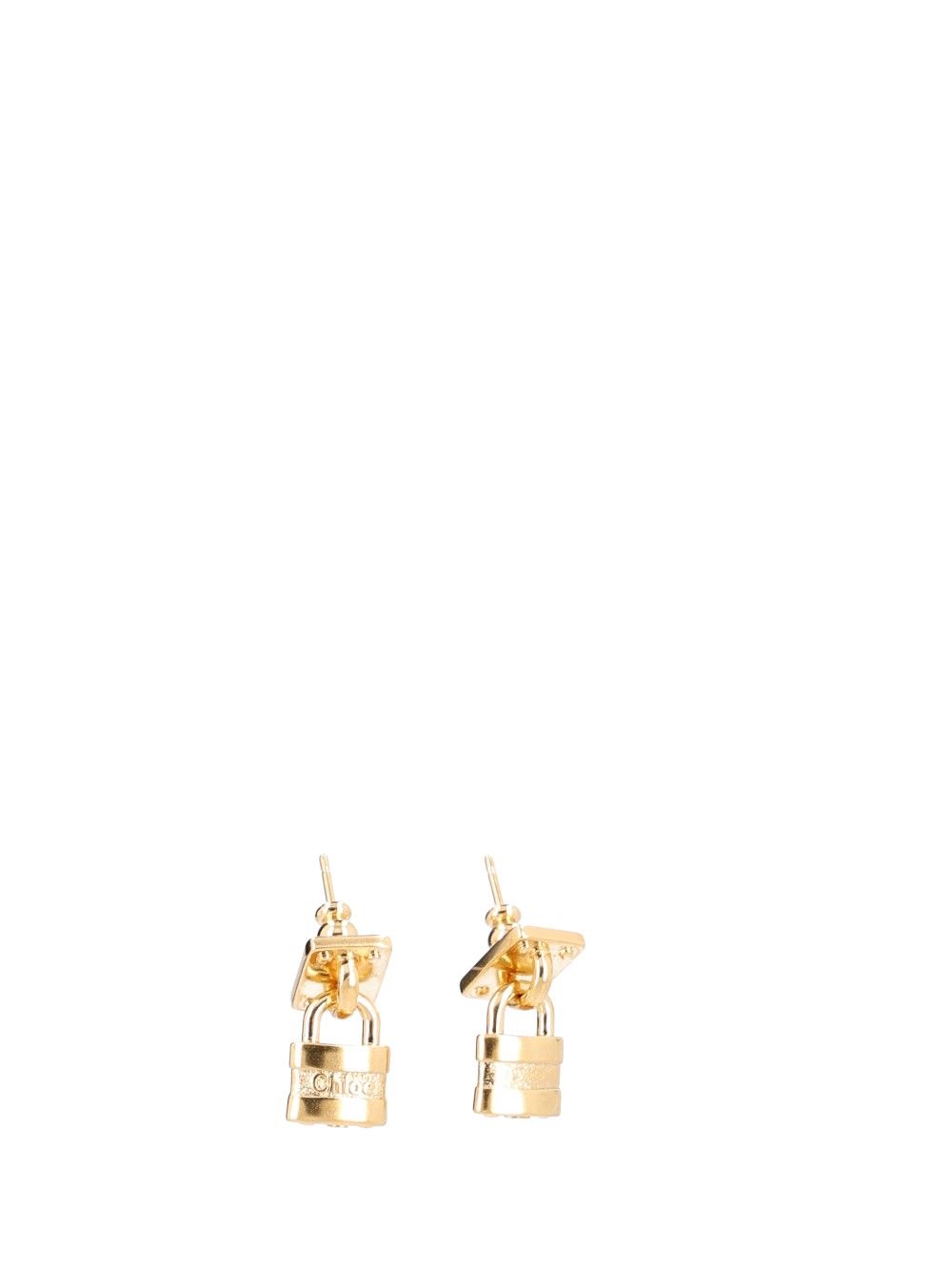 Chloe' Gold Buttons Earrings Gioielli Oro