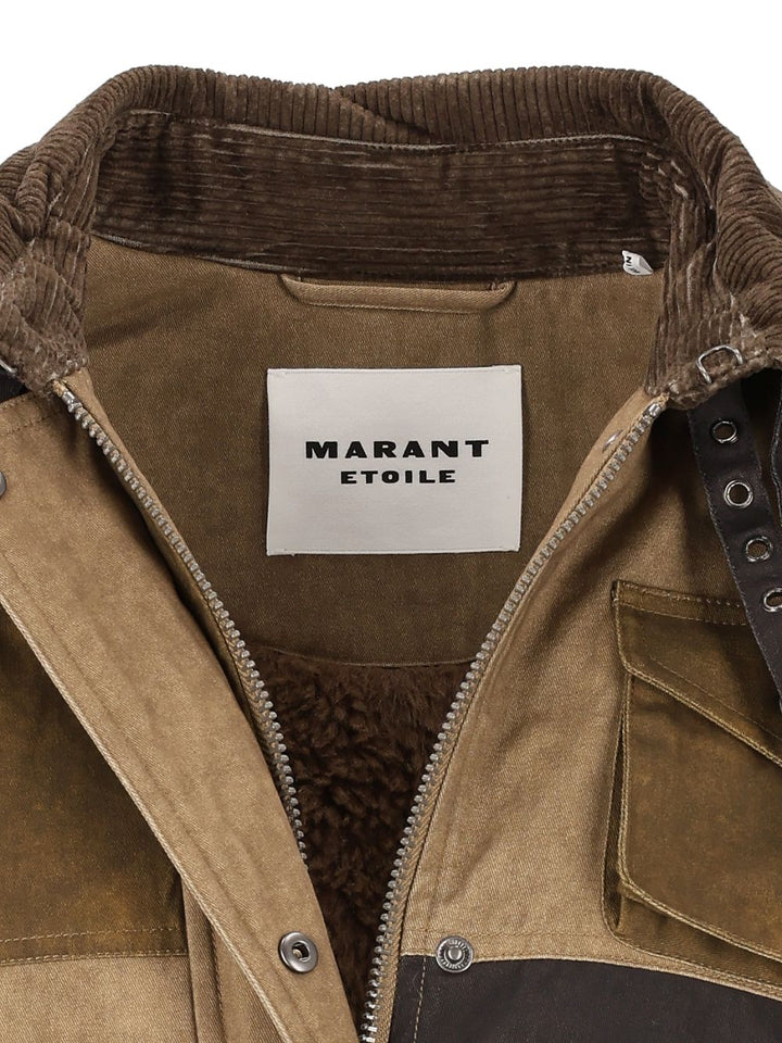Marant Etoile Risla Giacche - Verde | 70265838173a7a3bca9f7808a2fff8e419b2b754