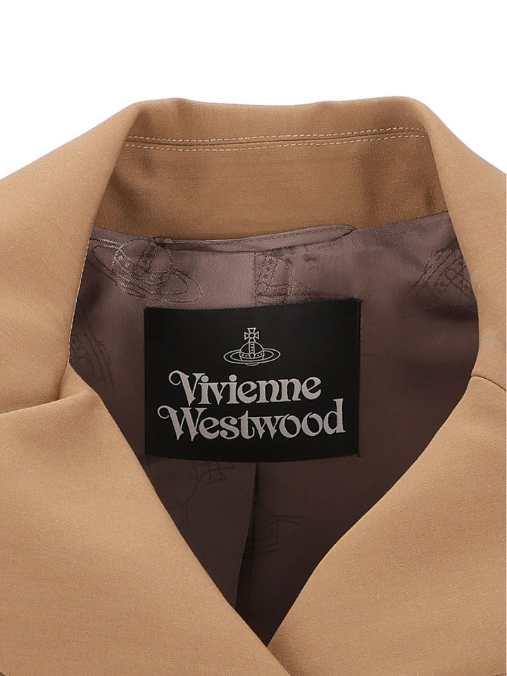 Vivienne Westwood Giacca Sartoriale Drunken Abiti Beige