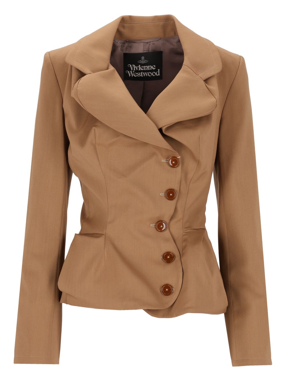 Vivienne Westwood Giacca Sartoriale Drunken Abiti Beige