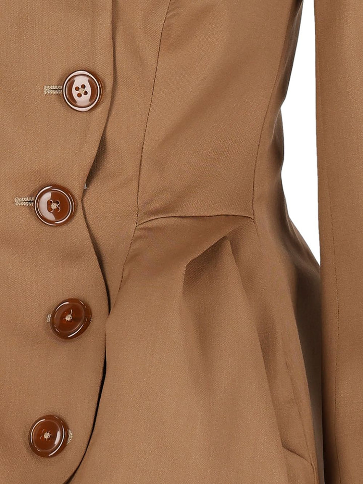 Vivienne Westwood Giacca Sartoriale Drunken Abiti Beige