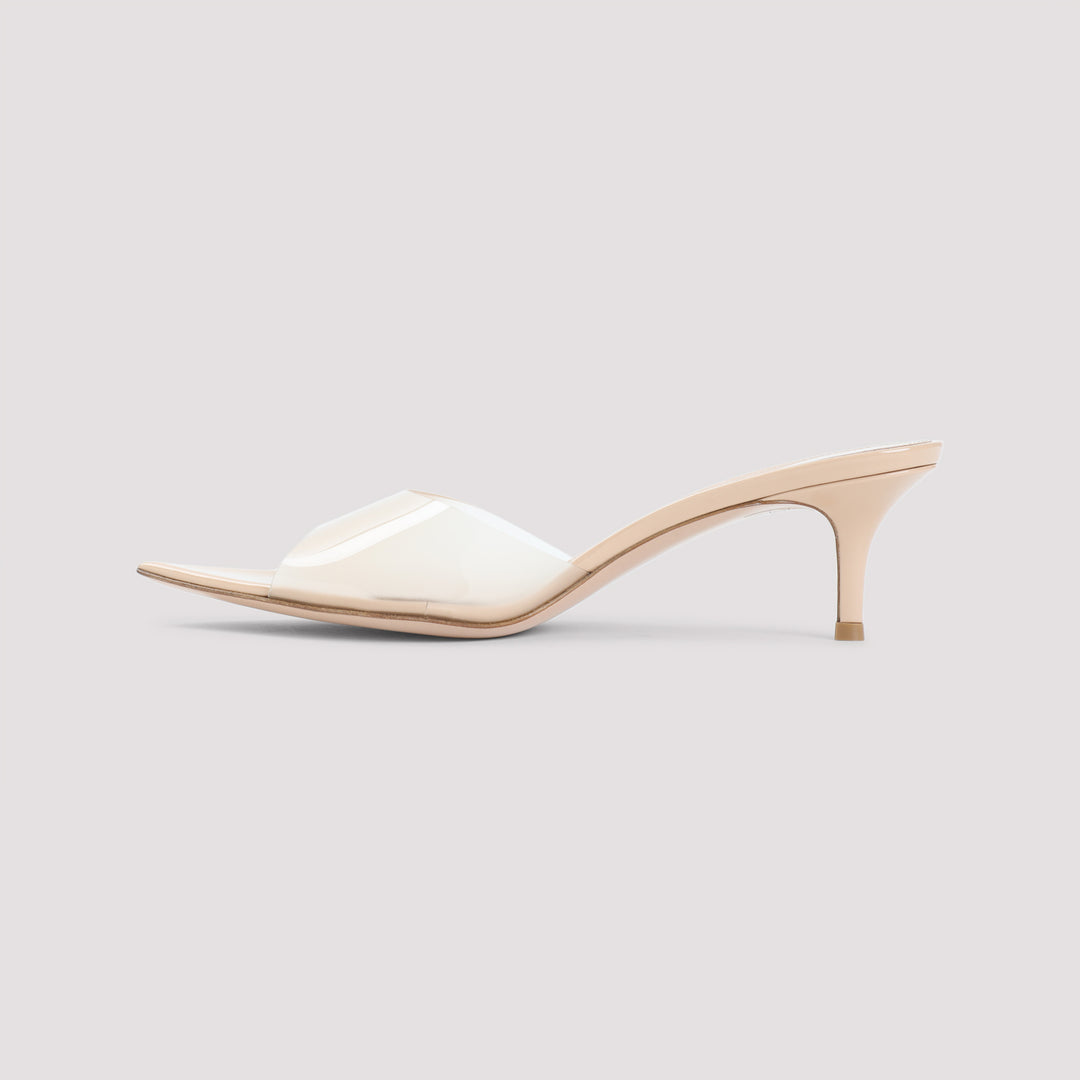 Gianvito Rossi Mules - Nude & Neutrals | 80b58901e954a76d31c6071a2976bc0e379b9f9f