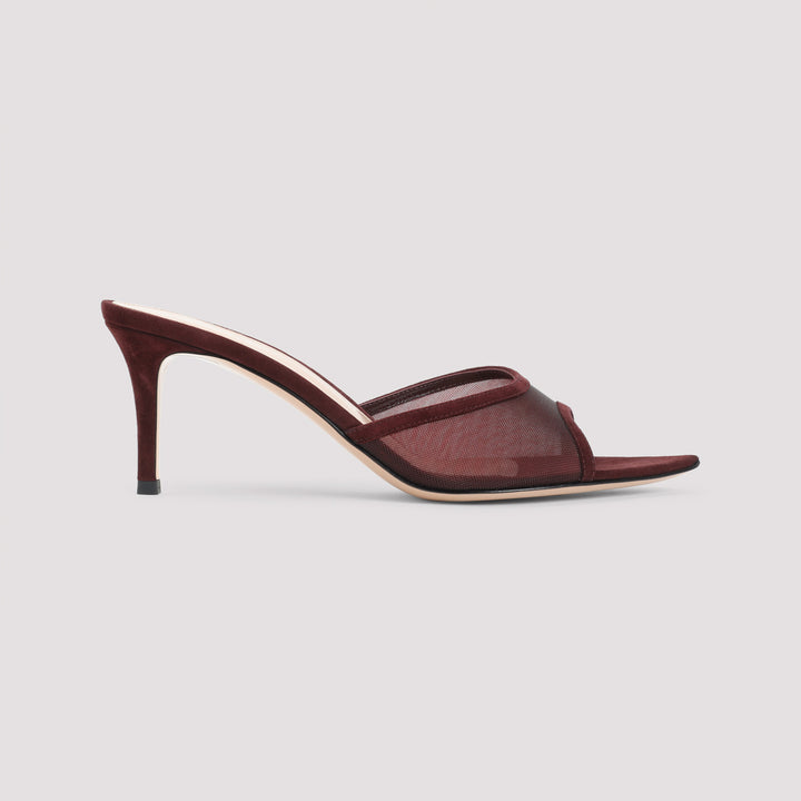 Gianvito Rossi Mules - Rosso | 1e2b956bd32ae6dd62bf16a8fb635c9177777cd4