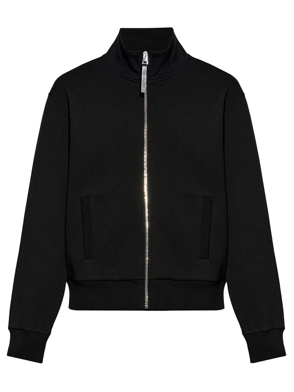 Felpa Con Motivo Chevron E Jacquard Givenchy