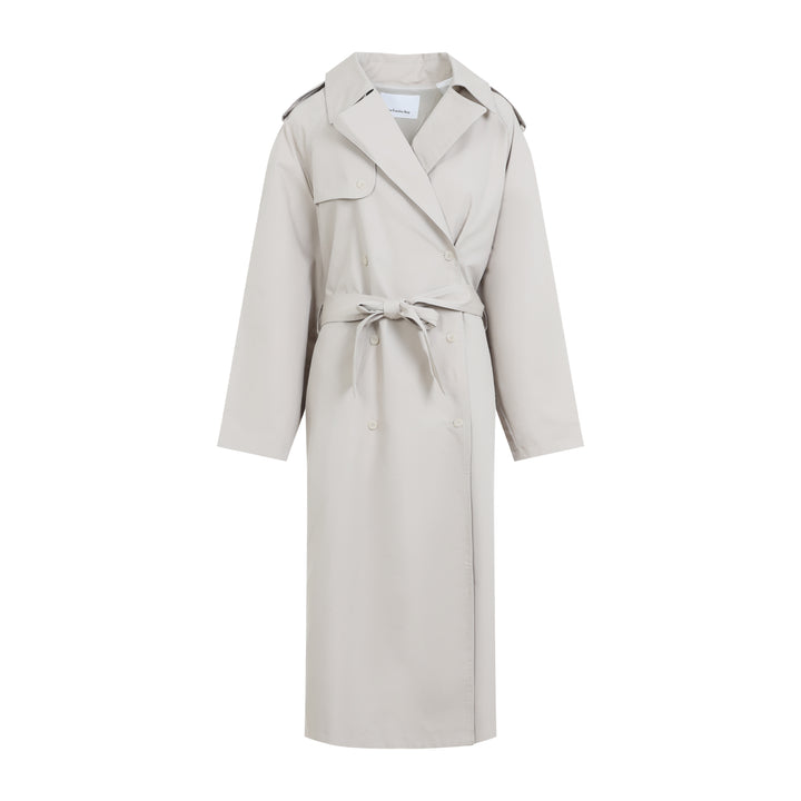 The Frankie Shop Trench & raincoat - Nude & Neutrals | e75fad66b0637d0bb7261384ab985d05682a7e82