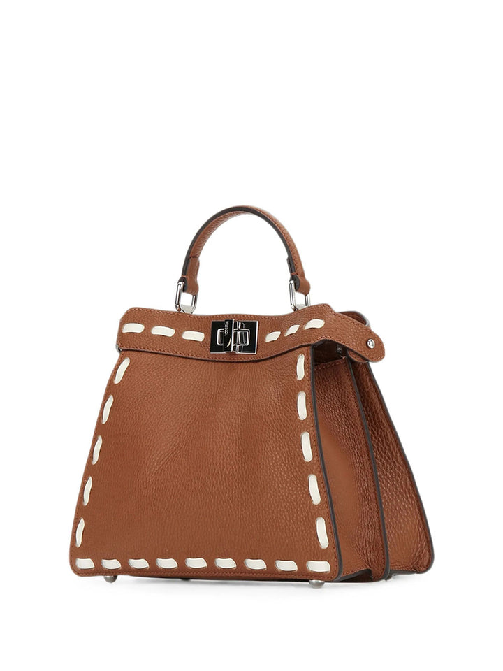 Fendi Handbag - Marrone | cd8a55ecea933f9f2f1c12daf57d9e8bcecc2ee5