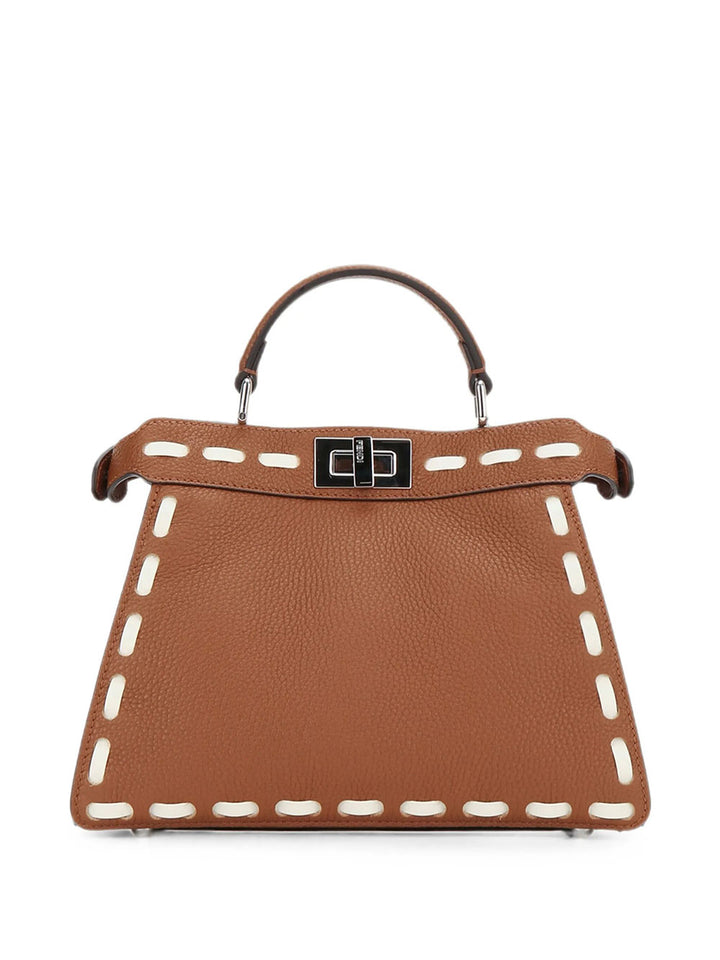 Fendi Handbag - Marrone | bd470d0f805372a5f507edbac6309fb6ef0167fa