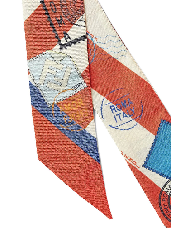 Fendi FOULARD - Blu | 4a0f7366d96a62955e972a2dc2d1426de59f2b20