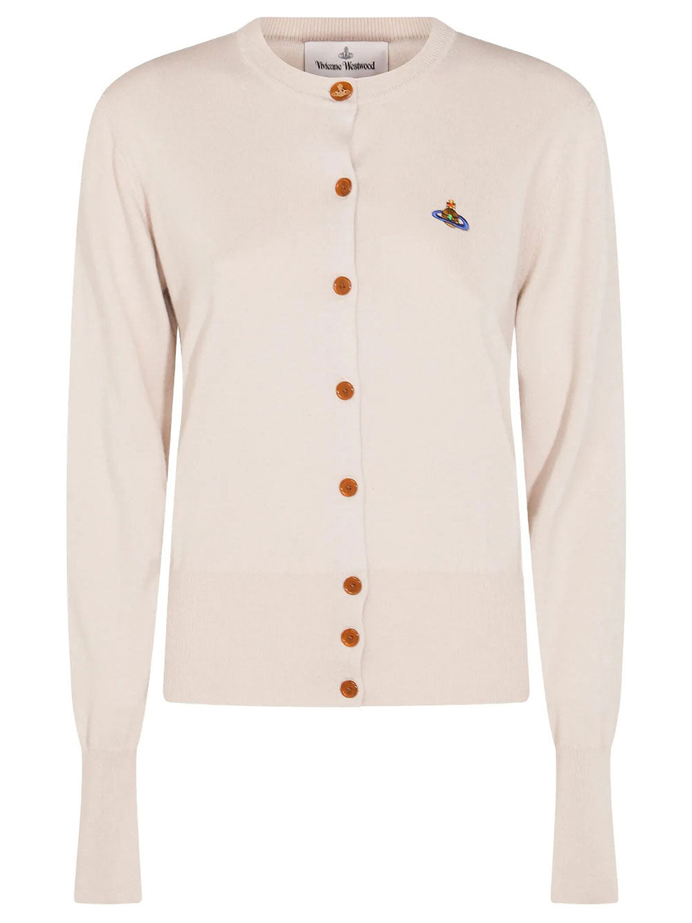 Vivienne Westwood Cardigan - Nude & Neutrals | d7175876c5d8910dd07341375caece13f47e0efb