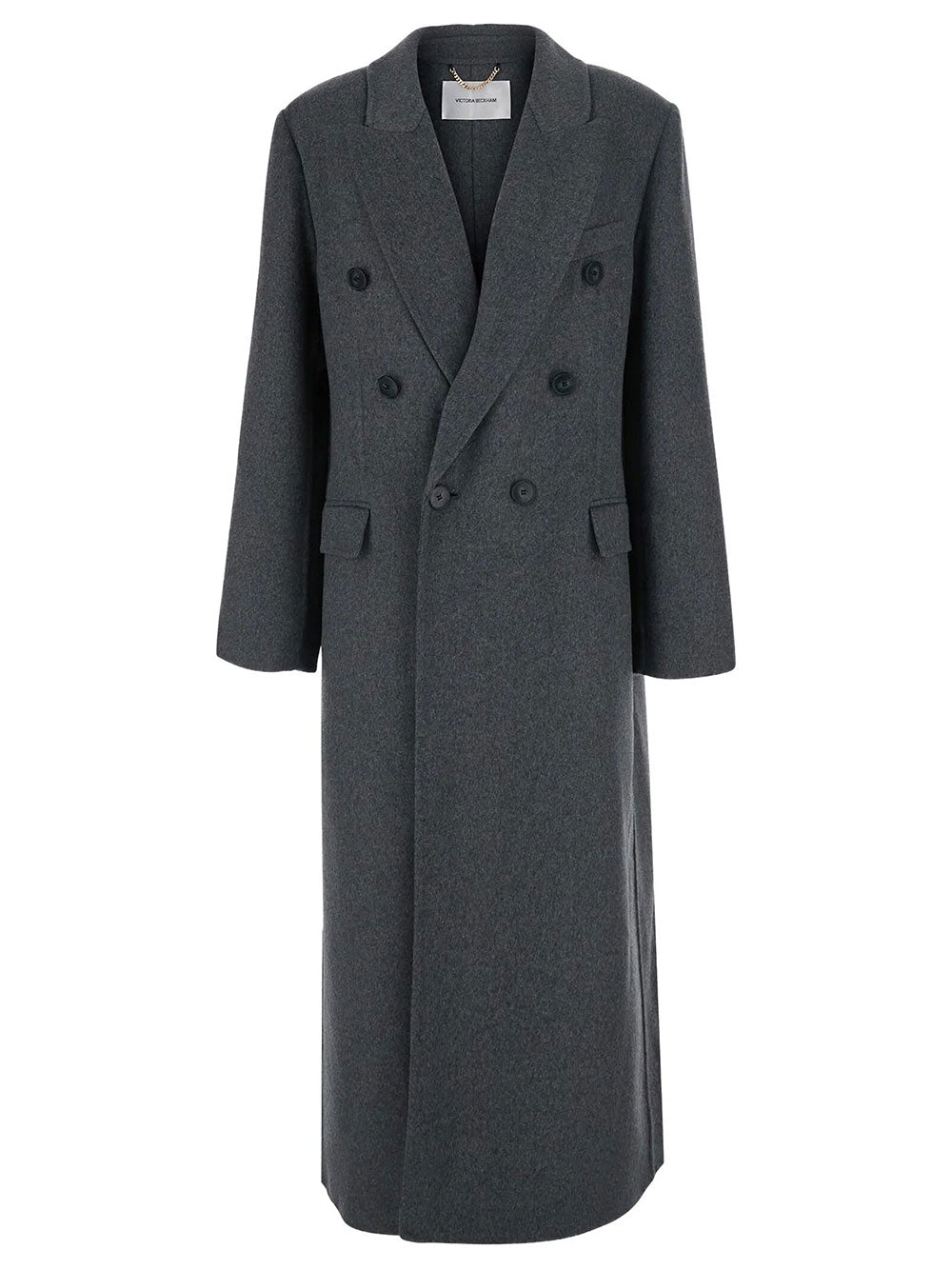Victoria Beckham CAPPOTTO - Grey | cc49e6aa2d0eeb75ac368d4f18cb50520403d4ec