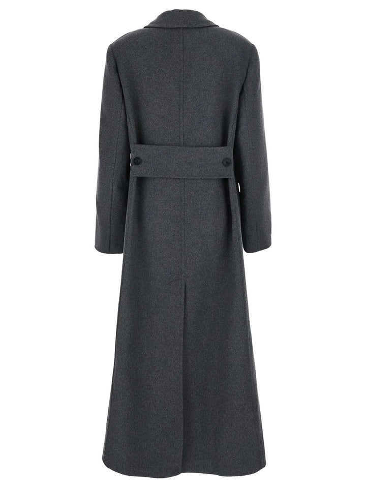 Victoria Beckham CAPPOTTO - Grey | e533a12b3a1d60ac2cec96d24ba595ad109038f2