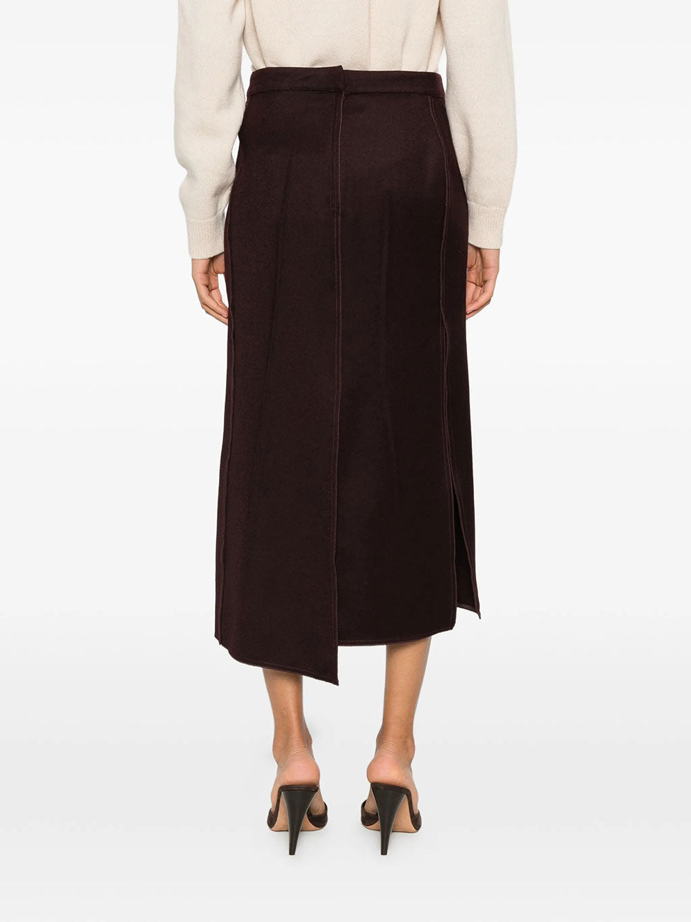 Victoria Beckham GONNA - Rosso | 82414f2f27ebf940b1e2f9f176320c08fb5ba728