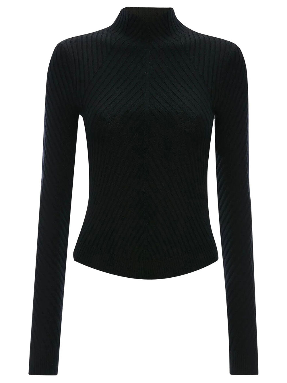 Victoria Beckham MAGLIA - Nero | 730ed366cfb576d8a23cddea9cdcd43822f8636e