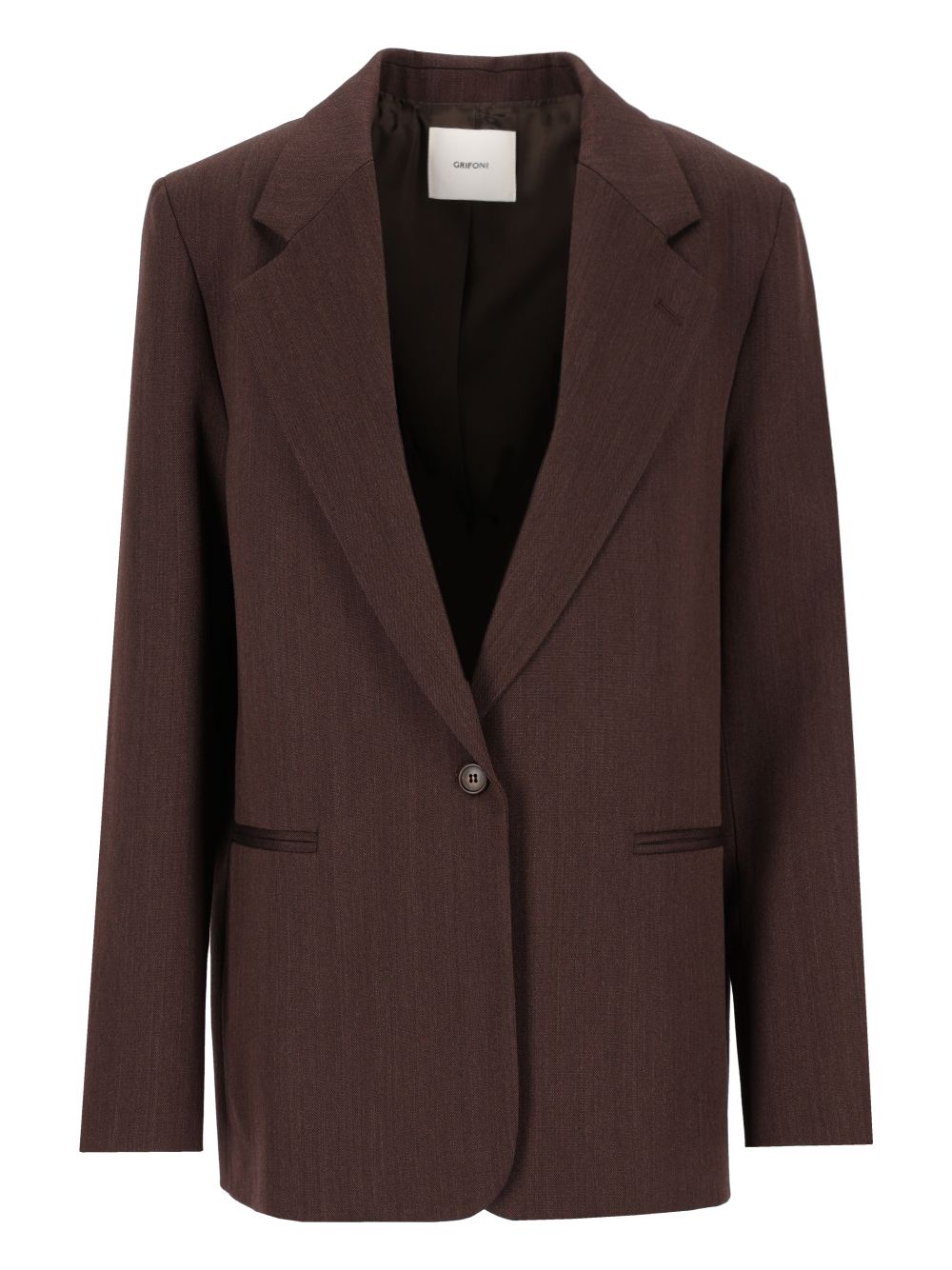Grifoni Single-Breasted  Blazer Giacche - Marrone | 5b1dc4aeae61044b9a9ccf628db5972e8805b36a