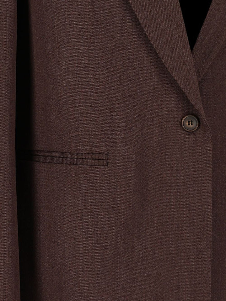 Grifoni Single-Breasted  Blazer Giacche - Marrone | 8709e8d30291cf0755ee656cf87ccd5ef3010e71