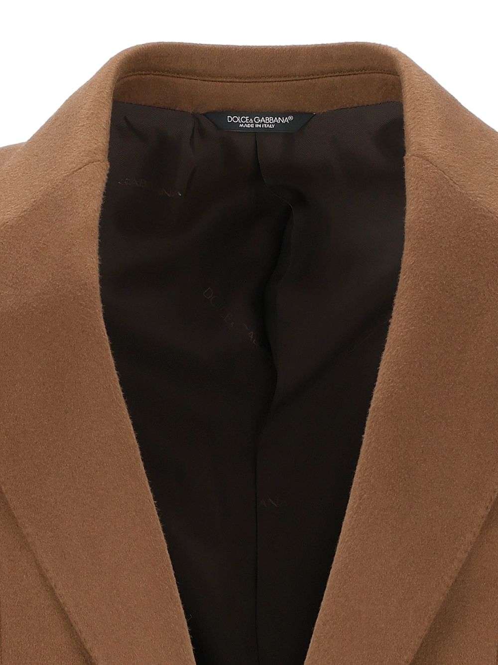 Dolce & Gabbana Sicilia Light Single-Breasted Cashmere Jacket Giacche - Marrone | 0e033a04f130e1ae116b51d7934e5d820495df47