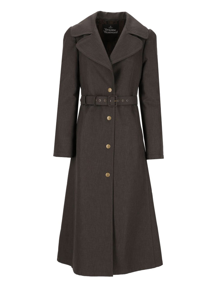 Vivienne Westwood Liska Abrigos Gris