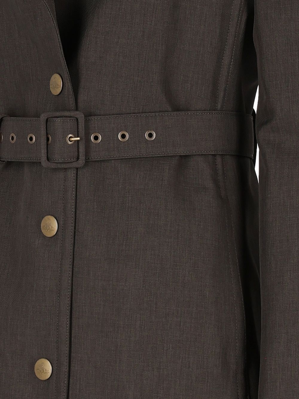 Vivienne Westwood Liska Abrigos Gris