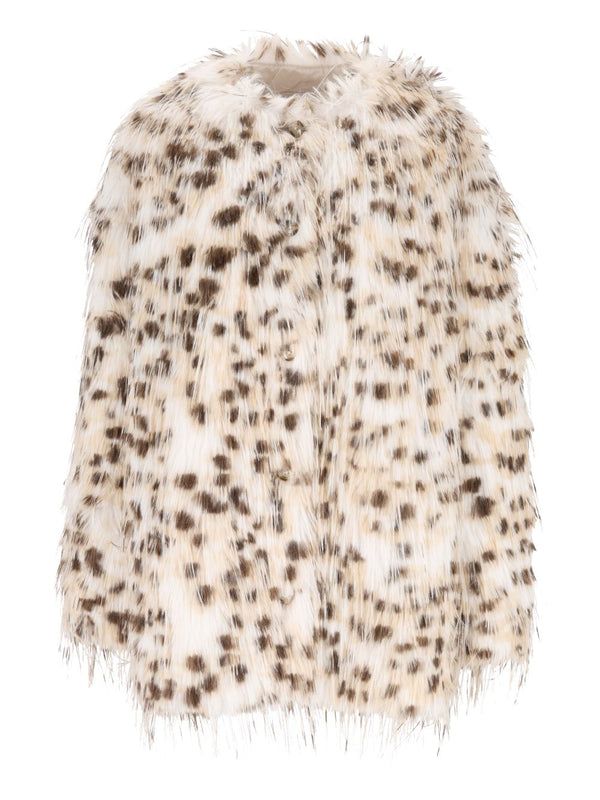 Rowe Collarless Short Coat Polyester Cappotti Multicolor
