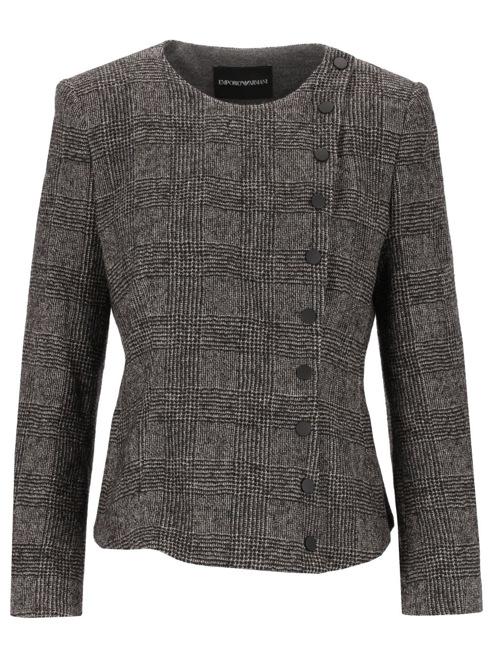 Emporio Armani Chaqueta Galles De Lana Lavada Multicolor