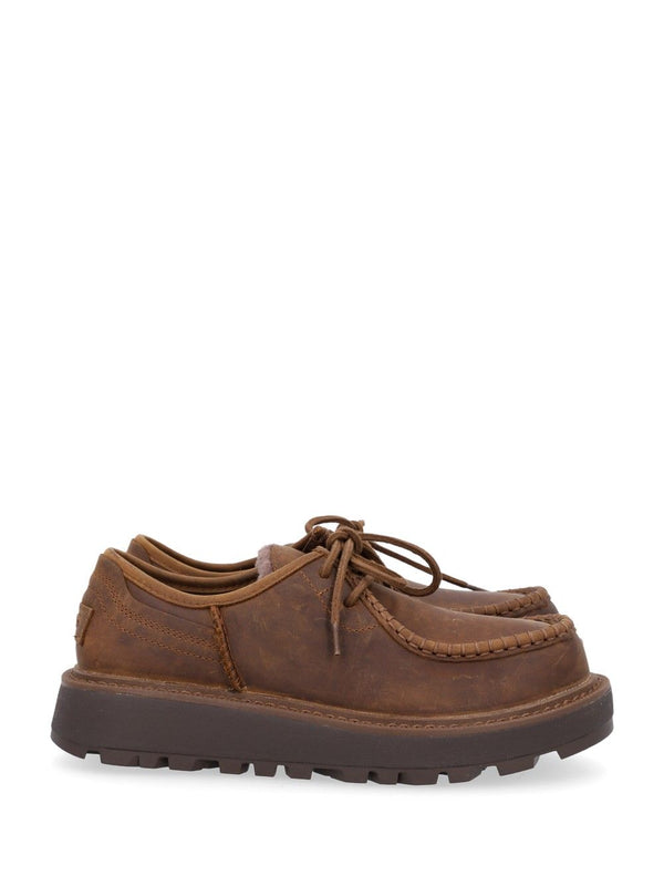 Loften Chukka Shoe Lace-Up Shoes Marrone