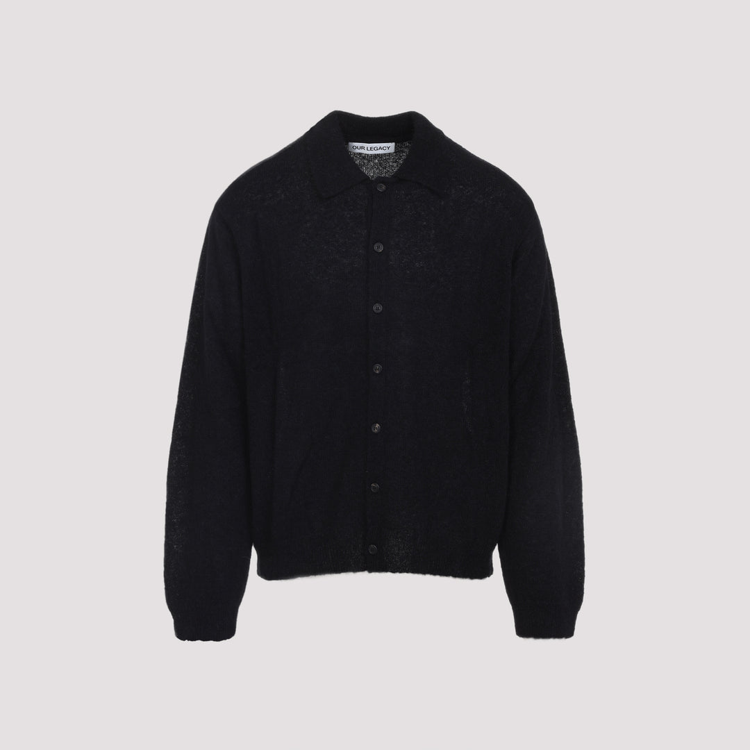 Our Legacy Polo - Nero | 5fa0807fc2f1fbeaf688b12c10b5042ec61dbec5