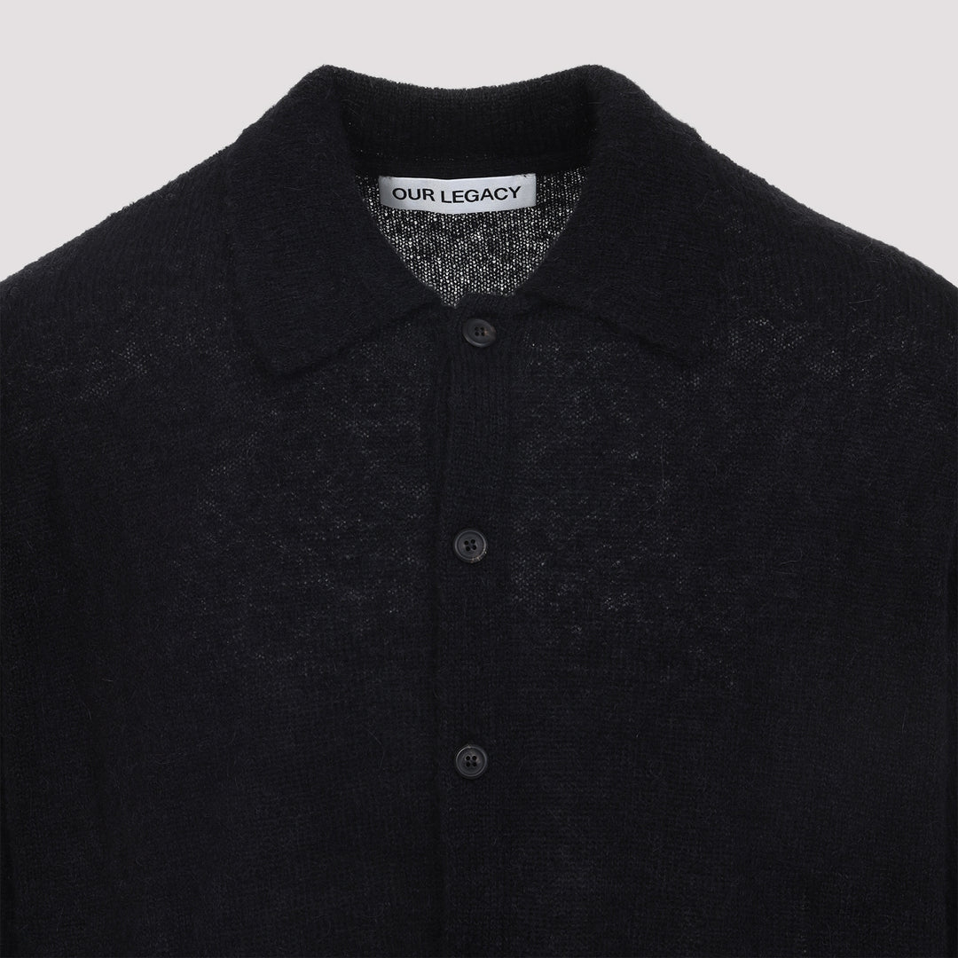 Our Legacy Polo - Nero | c7cd2f3cf276d9d0644e5bd0eb59d2fd3dab1561
