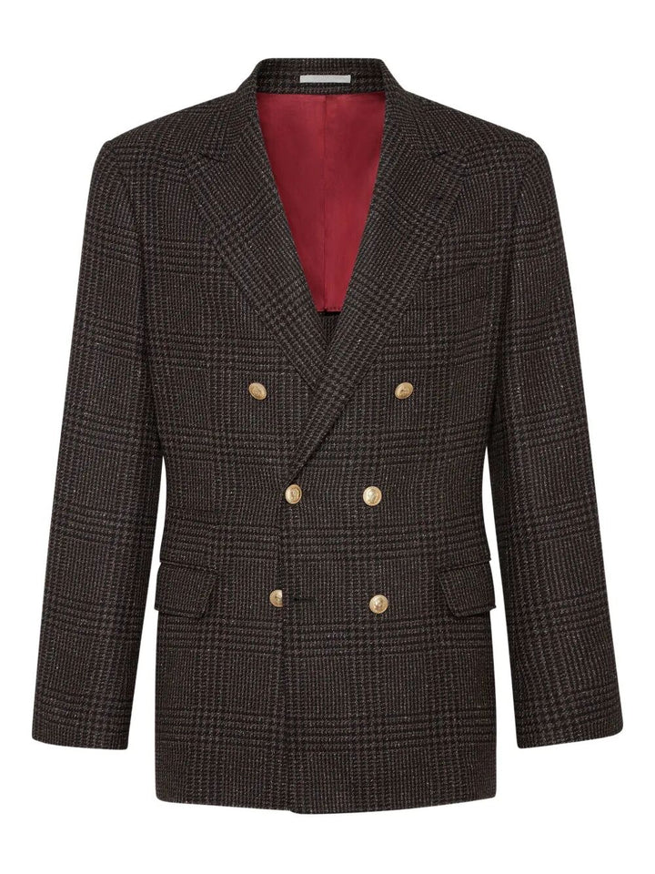 Brunello Cucinelli Blazer - Marrone | 86b688672a37ada4c8f7ddd380224eaa105b71c2
