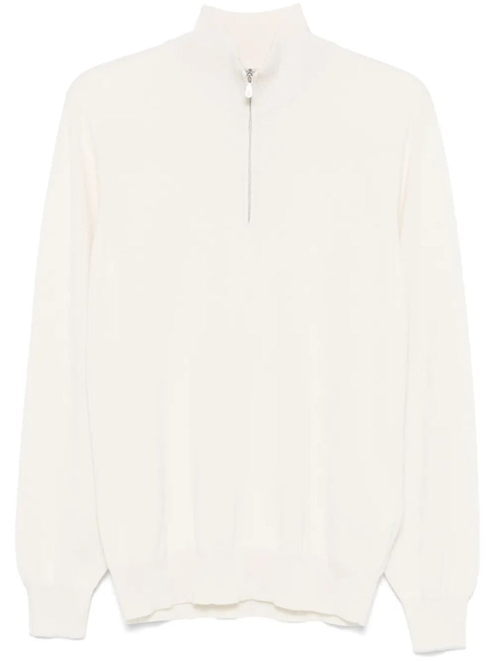 Brunello Cucinelli Turtle neck - Nude & Neutrals | 781f669f84ab671b267e1e89ac593d24c9205b80