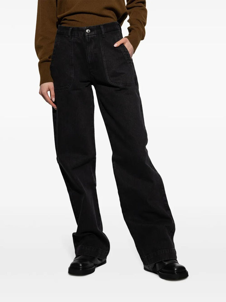 A.P.C. Flared - Nero | 84a9f44160c75ebed72b7ed7c383b57867c994d7