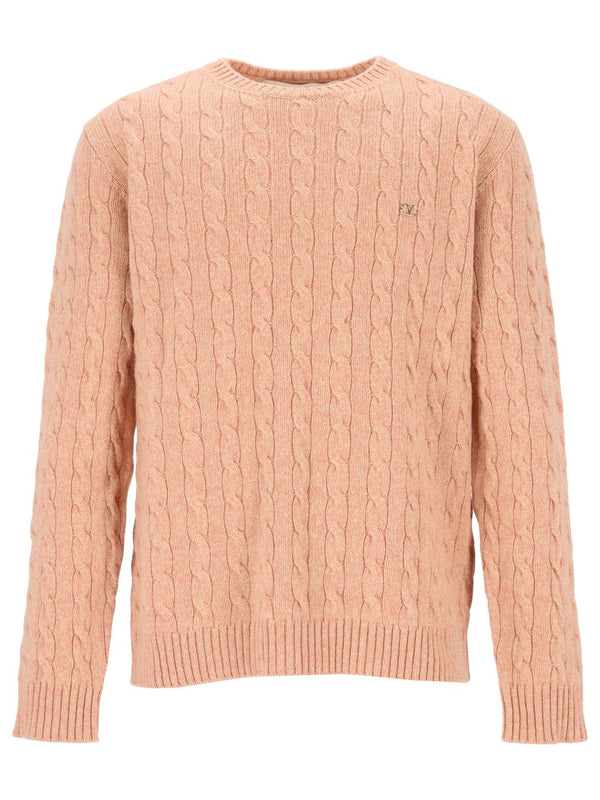 Maglia | Vlogo Signature | Wool Knitwear Rose