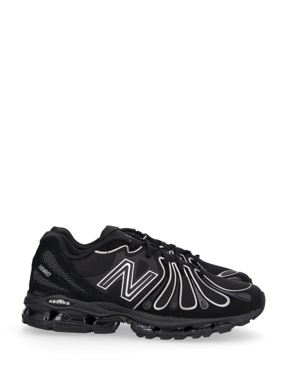 New Balance 1890 Mesh+Daim+Tech Sneakers Noir