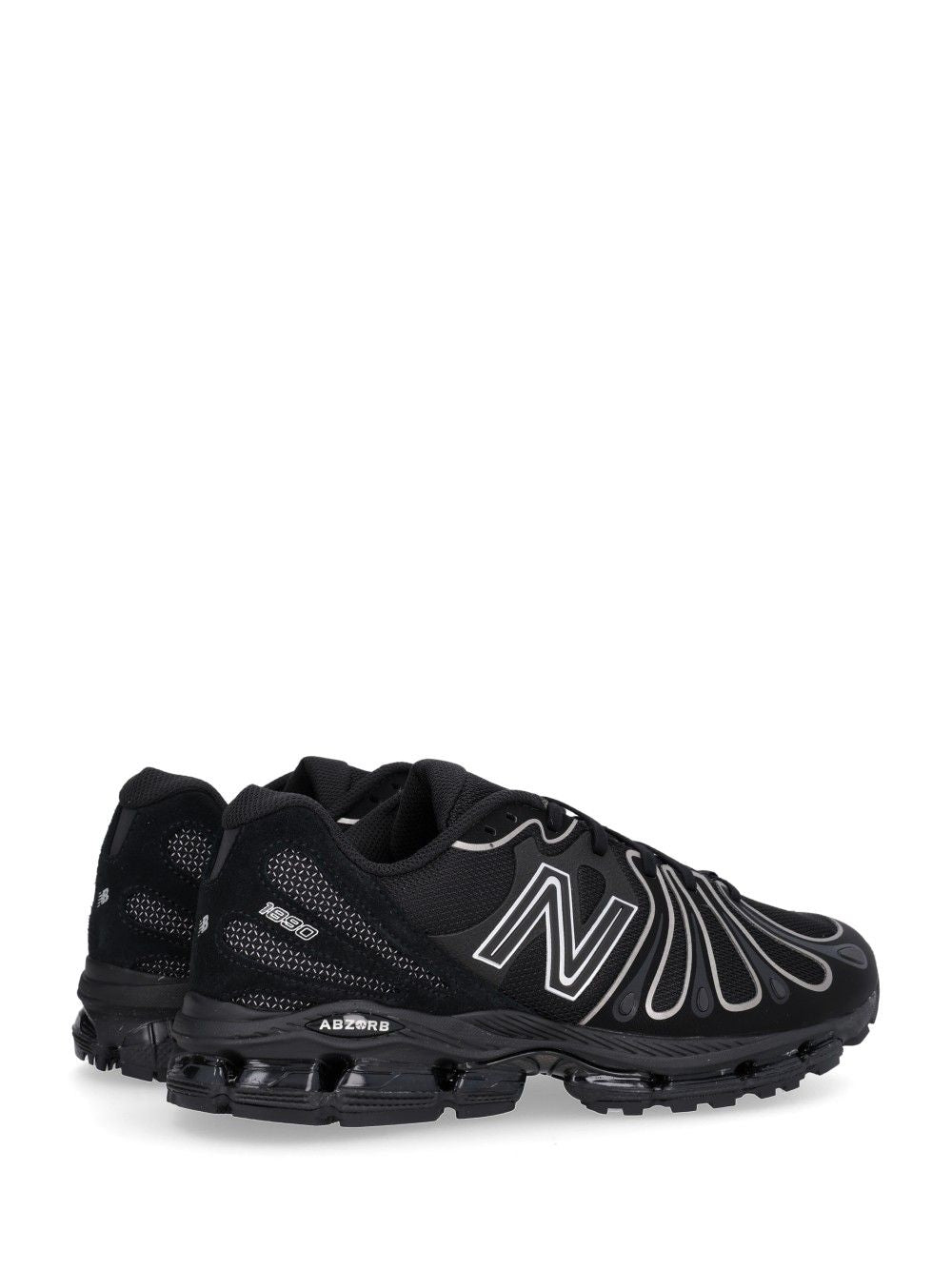 New Balance 1890 Mesh+Daim+Tech Sneakers Noir