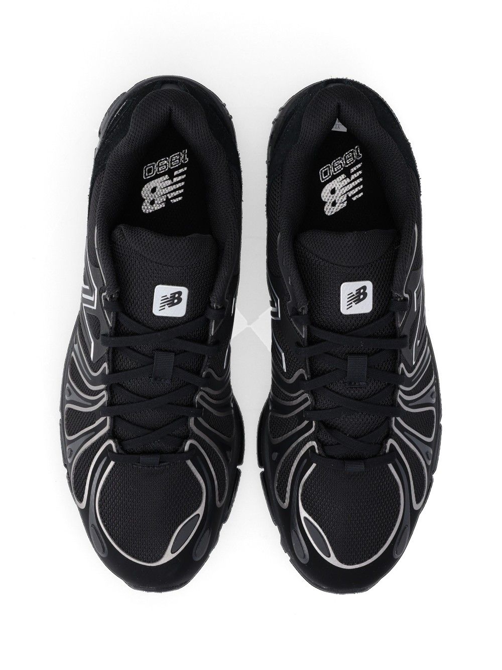 New Balance 1890 Mesh+Daim+Tech Sneakers Noir
